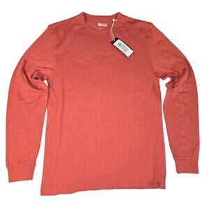 Alpine Design Shirt Mens Small Long Sleeve Crew UPF 50 Rosewood NWT